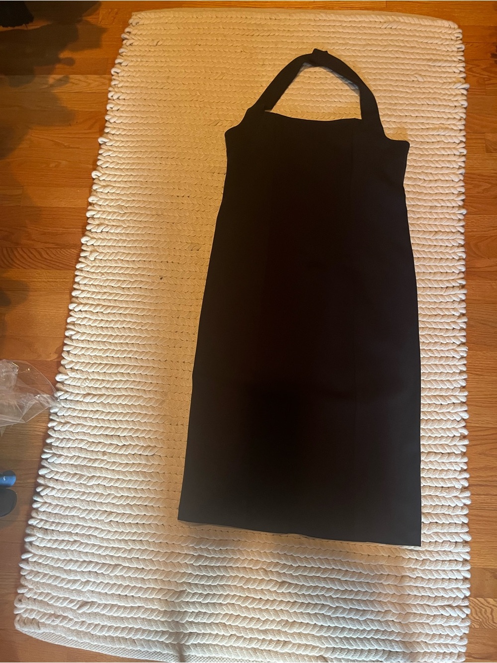 Reformation Black Halter Midi Dress